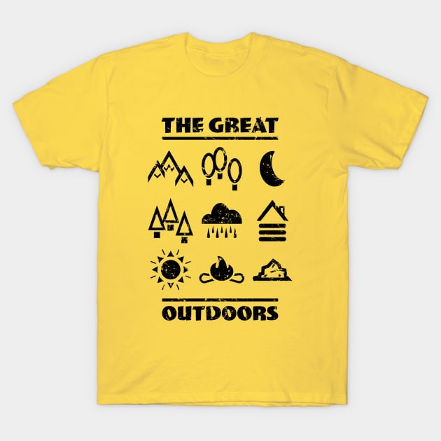 Great Outdoors Iowa T-Shirt by Chris Nixt